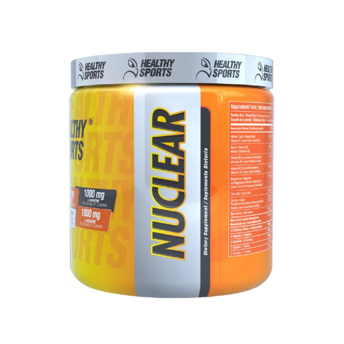 HEALTHY SPORTS - Pre-entreno Nuclear 180gr - 15 Serv -  Healthy Sports