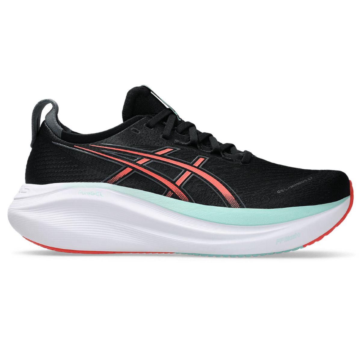 ASICS - Asics Gel-Nimbus 27 Tenis negro de hombre para correr