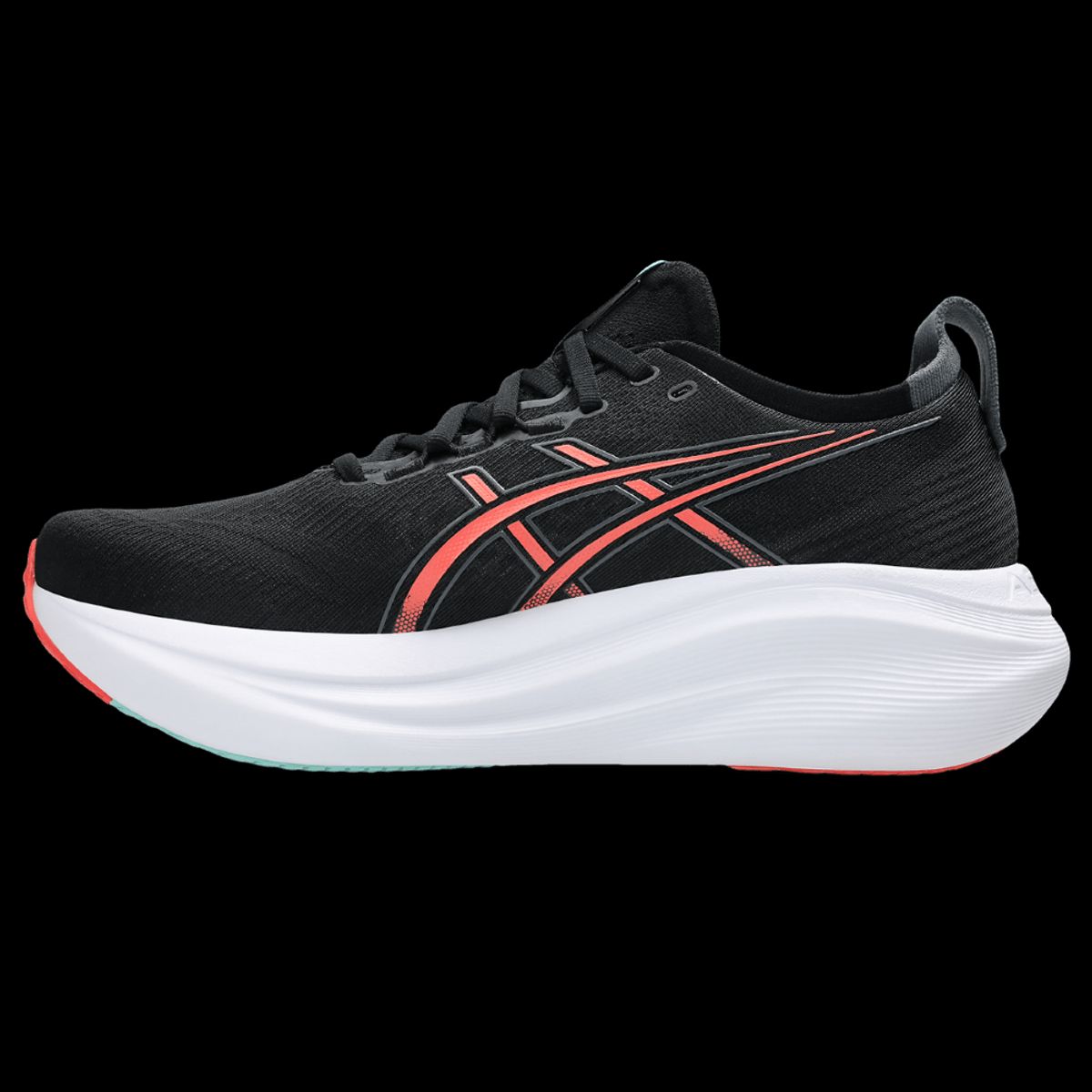 ASICS - Asics Gel-Nimbus 27 Tenis negro de hombre para correr
