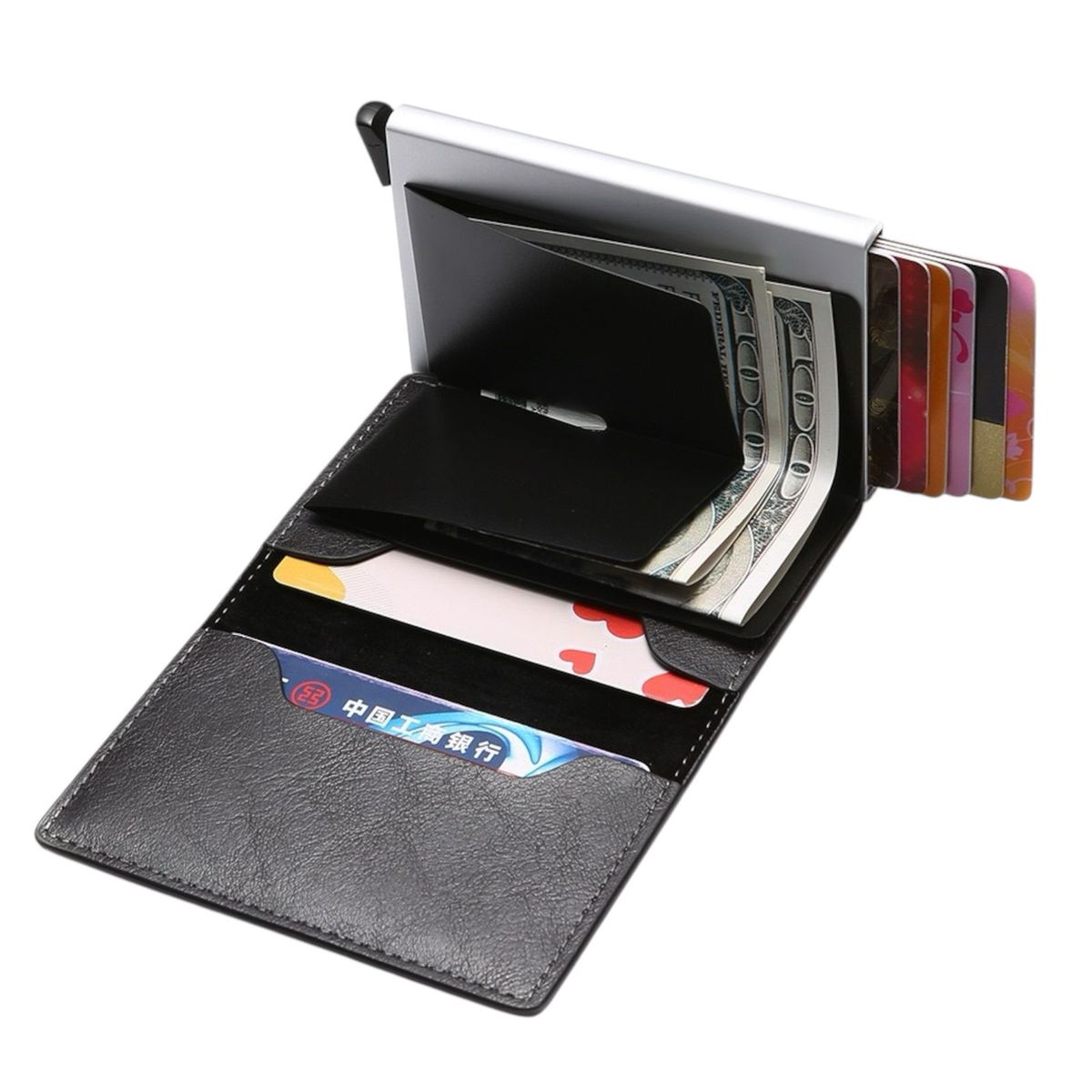 MULTIPLACE COLOMBIA - Billetera para Tarjetas importada de alta calidad