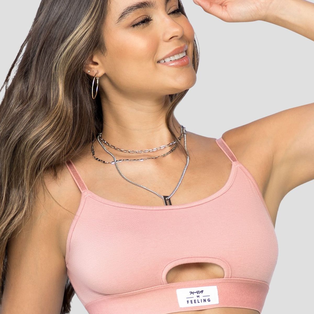 FORMAS INTIMAS - Top Mujer Rosa Polvo Fi 101530