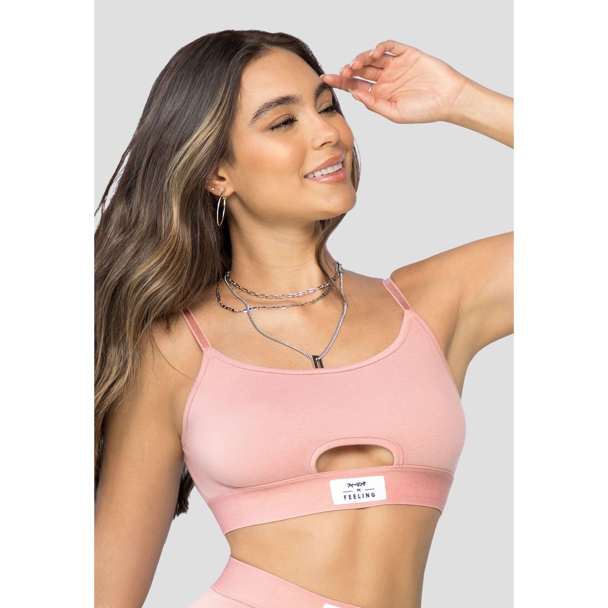 FORMAS INTIMAS - Top Mujer Rosa Polvo Fi 101530