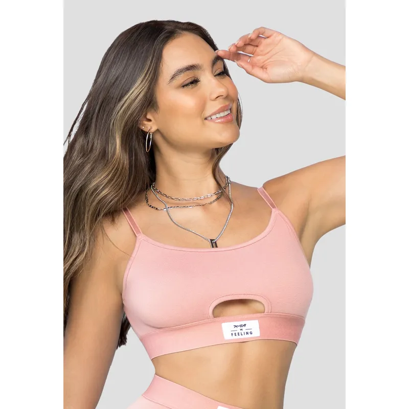 FORMAS INTIMAS - Top Mujer Rosa Polvo Fi 101530
