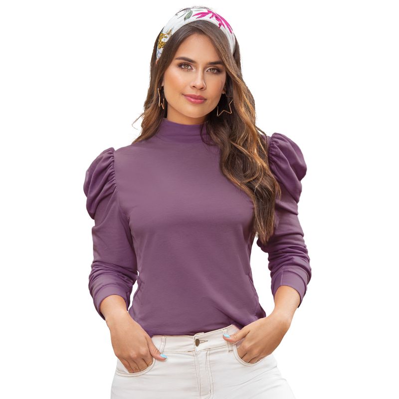 ATYPICAL - Buzo Mujer Morado Atypical 82977