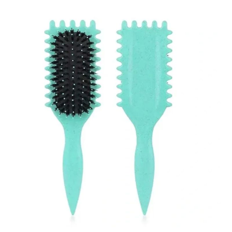 GENERICO - Cepillo De Cabello Peine Curly Master Rizos Ondas Perfectas MENTA