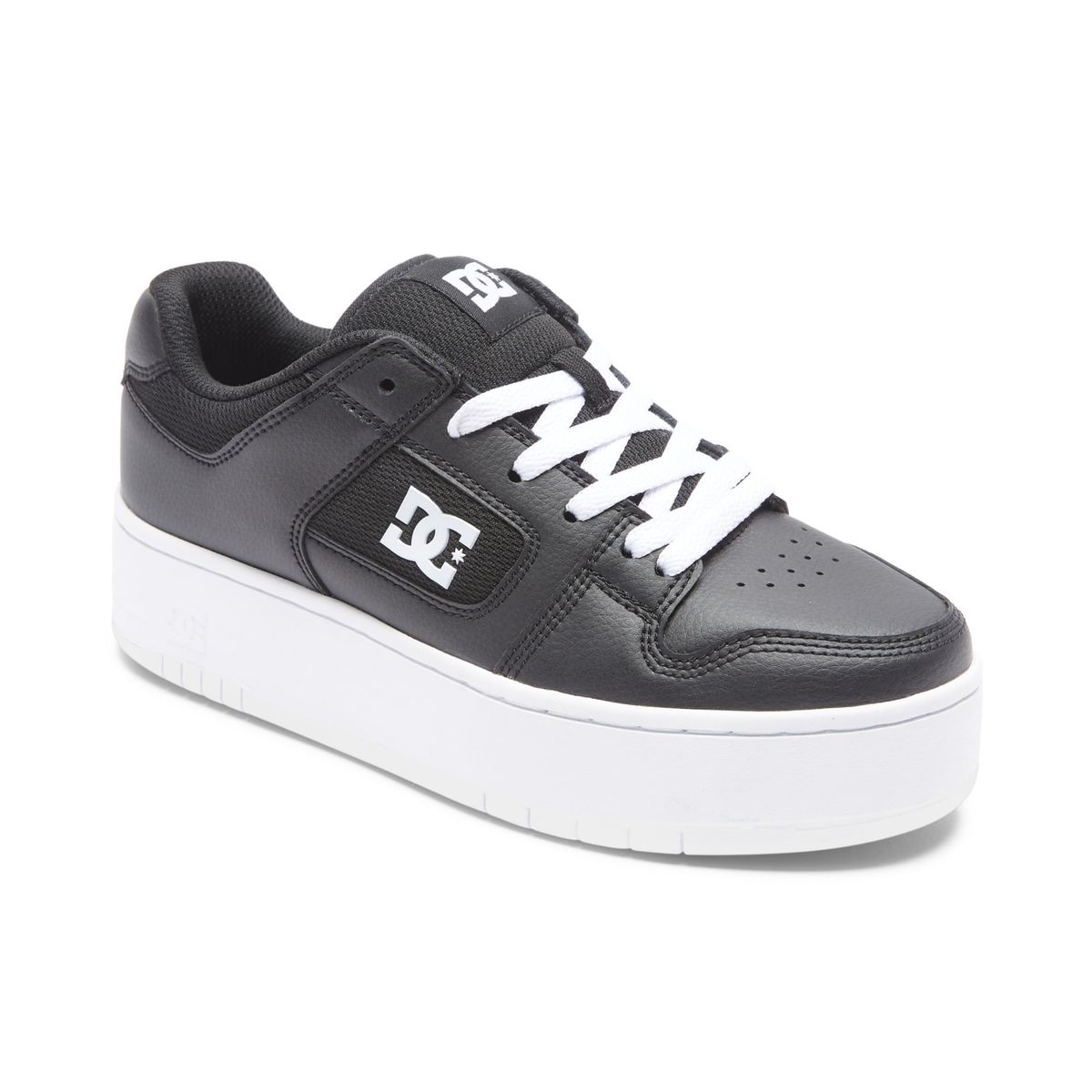 DC SHOES - Tenis DC Shoes Manteca 4 Para Mujer Color Negro y Blanco