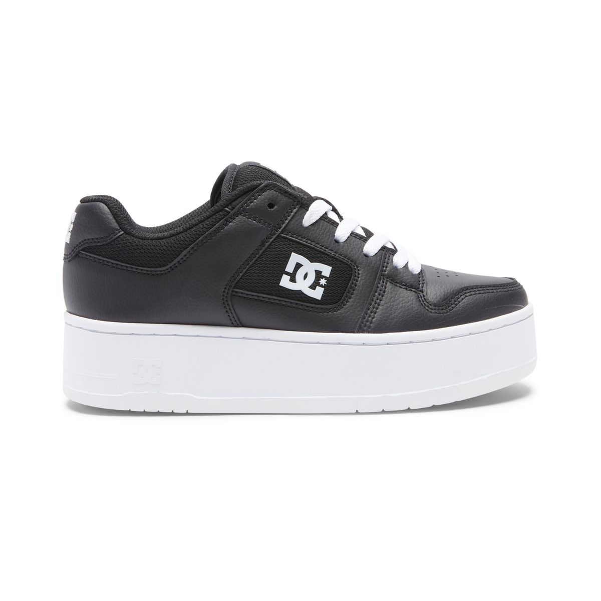 DC SHOES - Tenis DC Shoes Manteca 4 Para Mujer Color Negro y Blanco