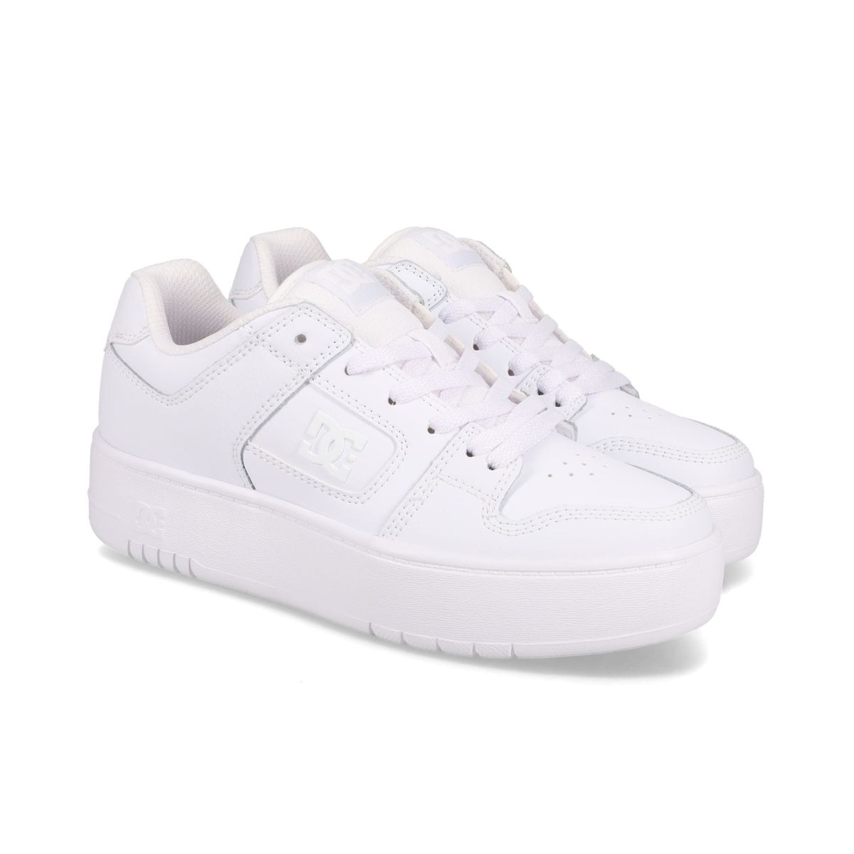 DC SHOES - Tenis DC Shoes Manteca 4 Para Mujer Color Blanco