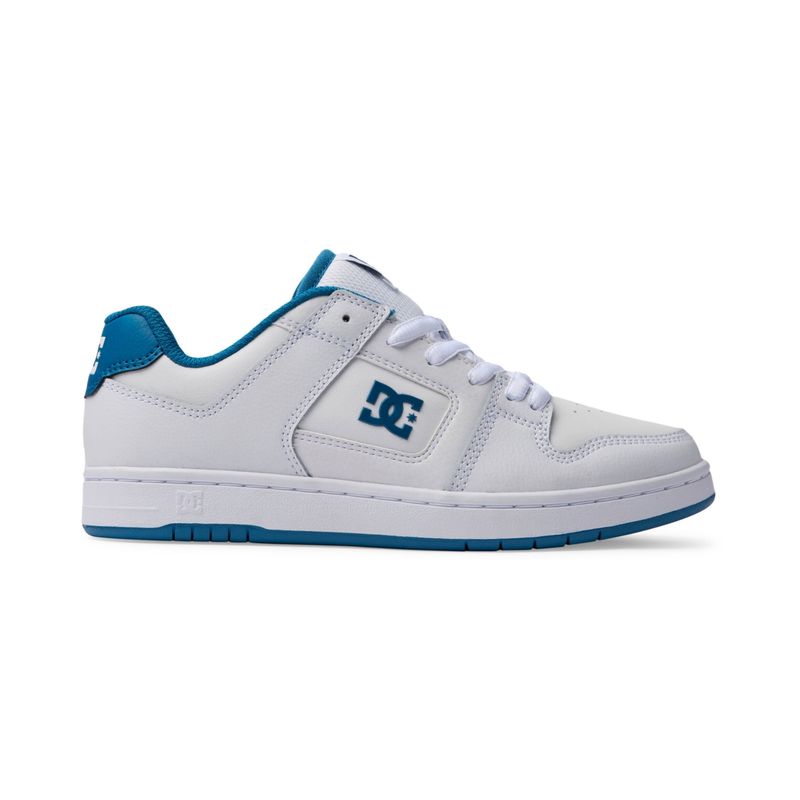 DC SHOES - Tenis DC Shoes Manteca 4 Para Mujer Color Azul y Blanco