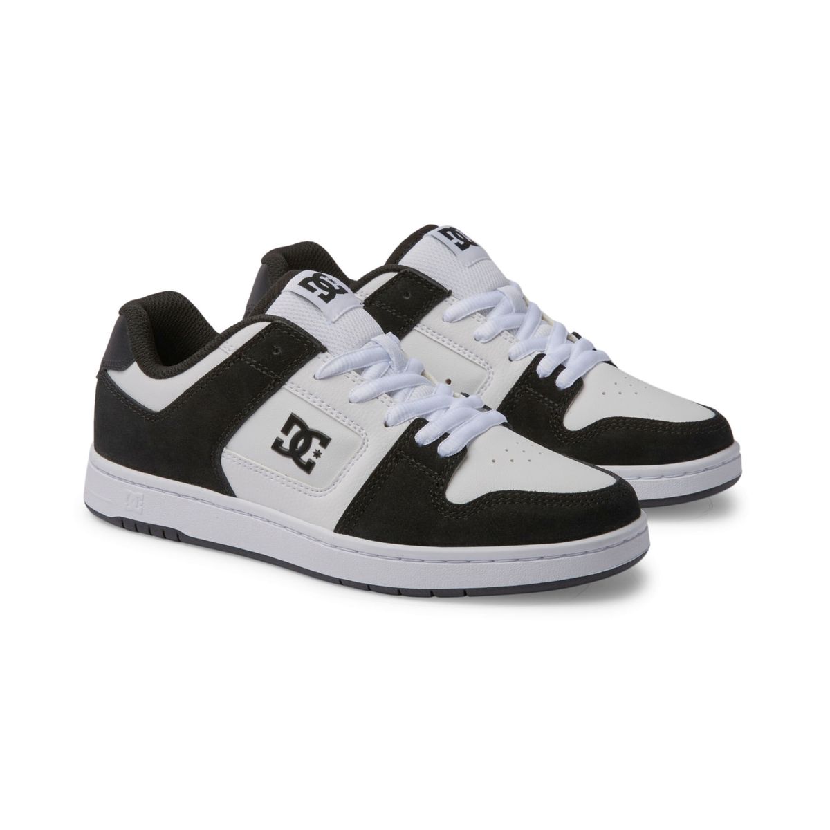 DC SHOES - Tenis DC Shoes Manteca 4 Para Mujer Color Negro y Blanco