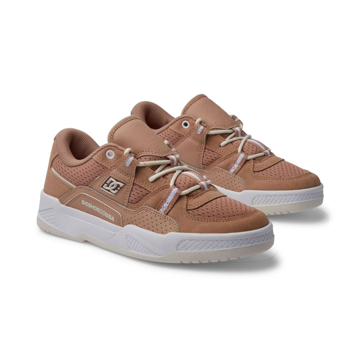 DC SHOES - Tenis DC Shoes Construct Tan Para Mujer