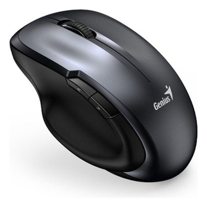 GENIUS - MOUSE GENIUS 8200S INALAMBRICO ERGONOMICO GRIS HIERRO