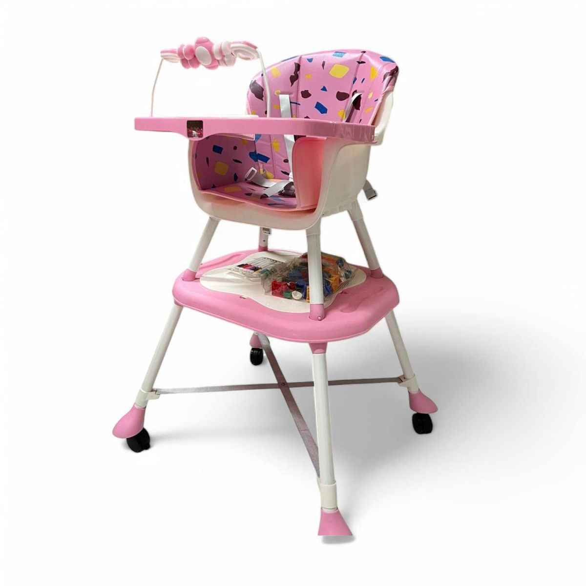 BRITOCHET - REF 10-1 Silla Comedor 5 en 1 escritorio bebé