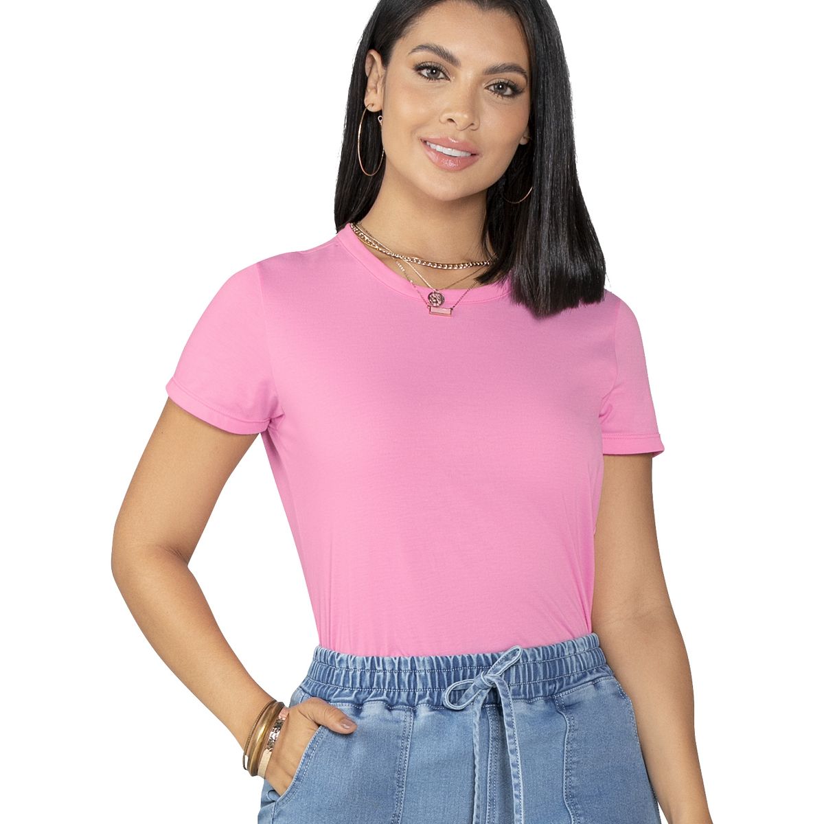 MARKETING PERSONAL - Camiseta Mujer Rosado 82961
