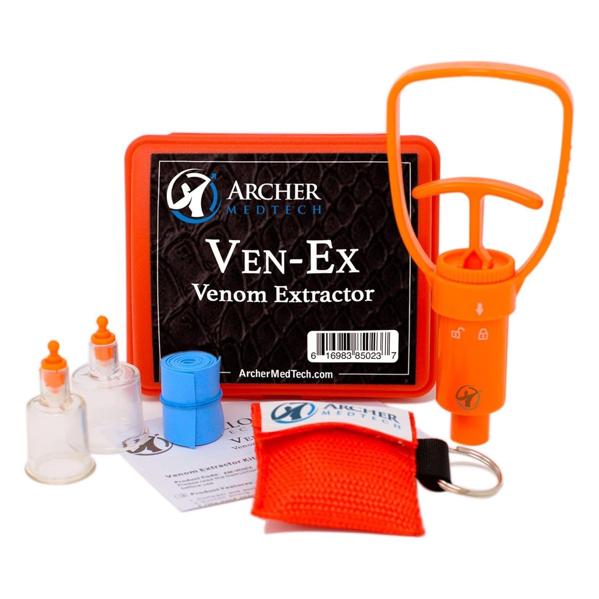 GENERICO - Extractor De Toxinas De Serpiente y Kit Contra Mordeduras