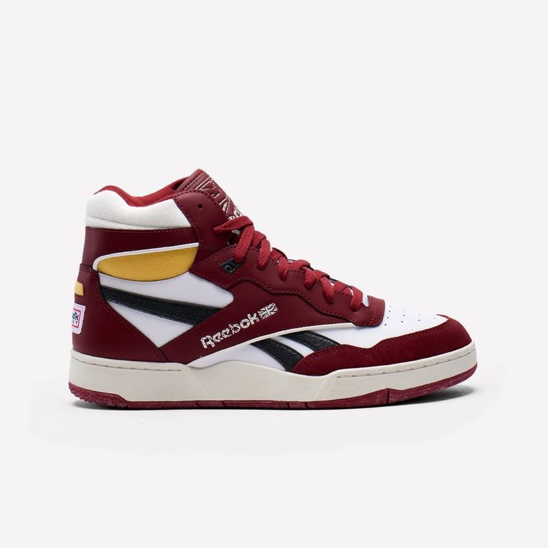 REEBOK - Tenis Hombre Reebok Bb 4000 Li Mid - Rojo-Blanco