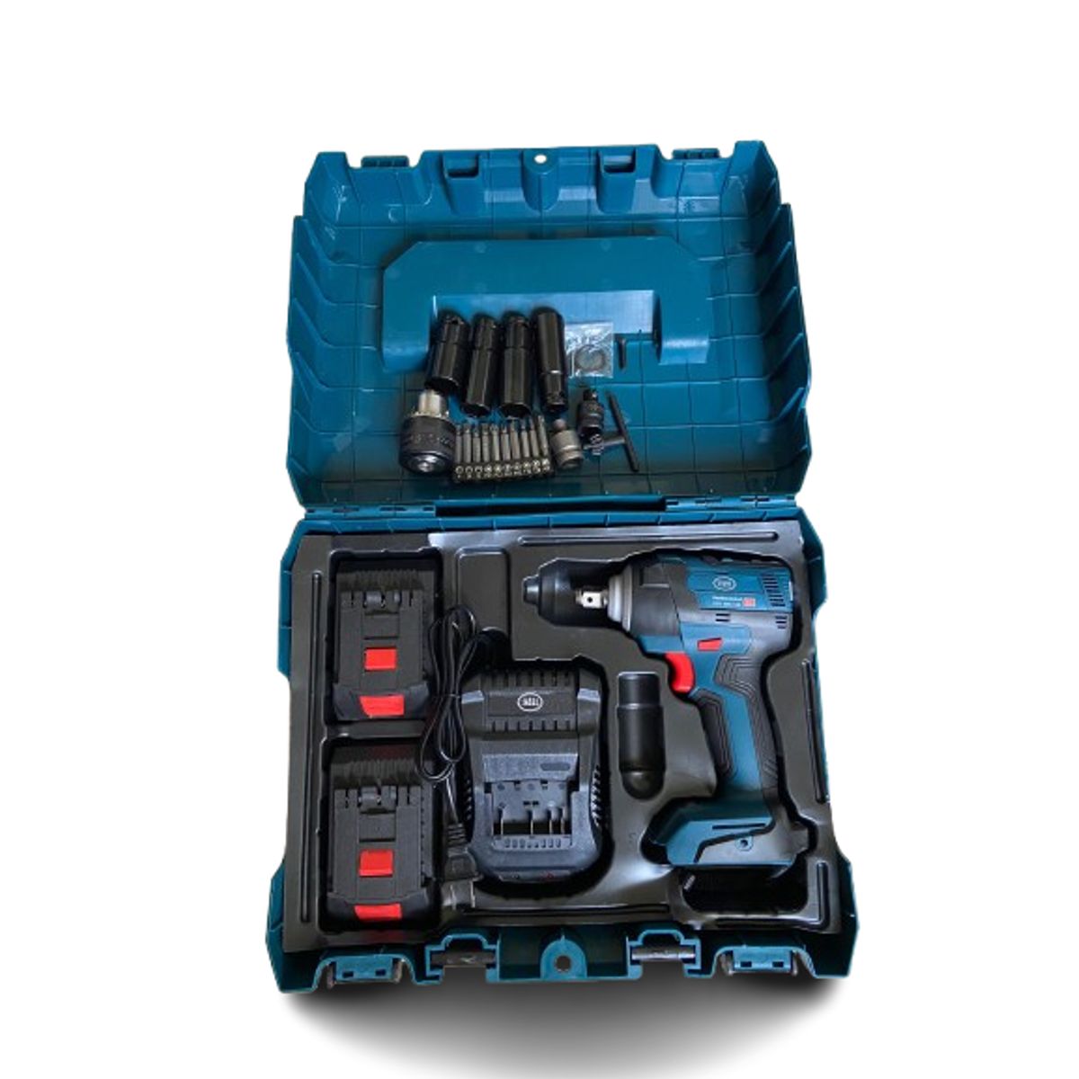 GENERICO - Pistola llave de impacto de 1 / 2 inalambrica reversible 128v voltios