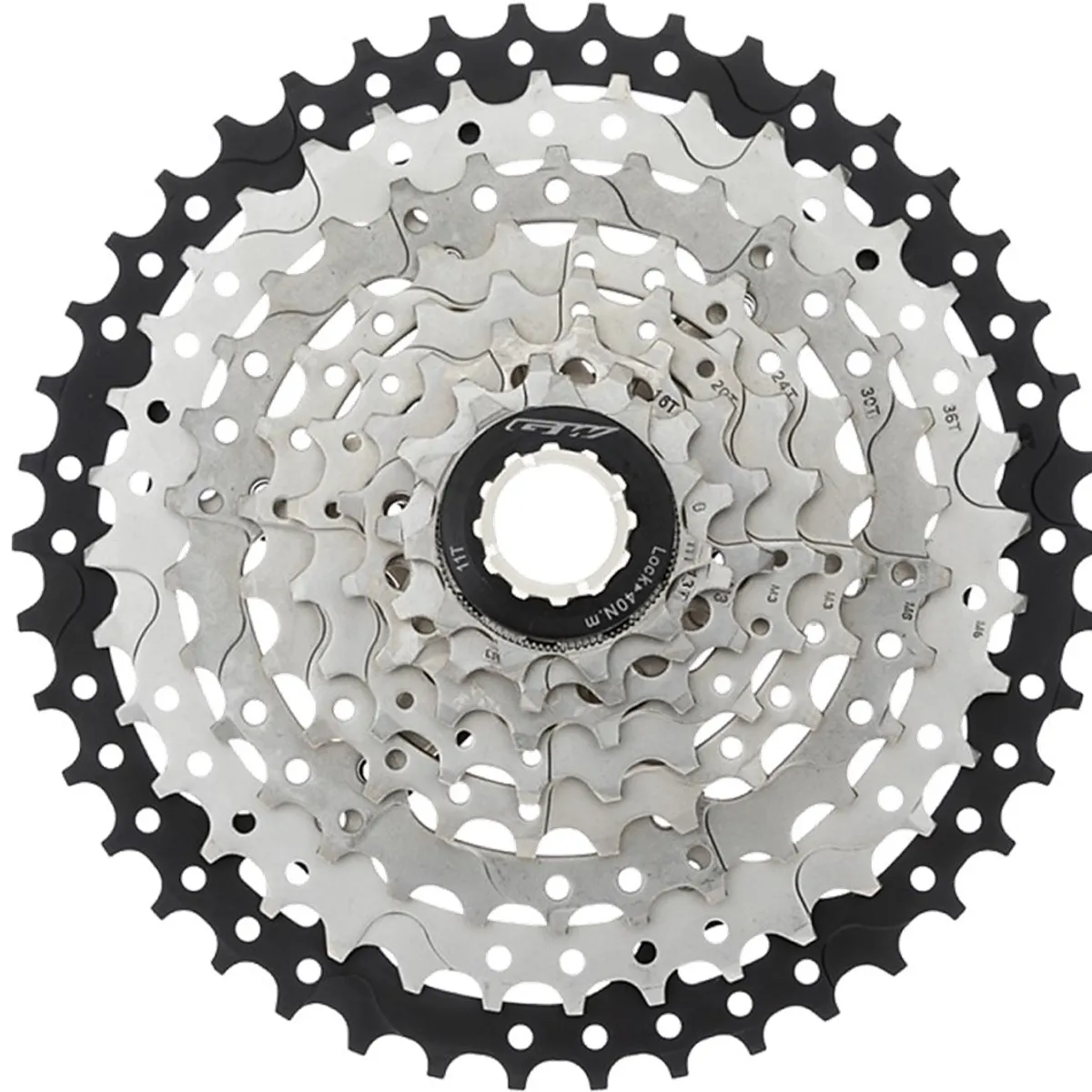 GW - Pacha Cassette Bicicleta Gw 8v 11-40 Compatible Con Shimano