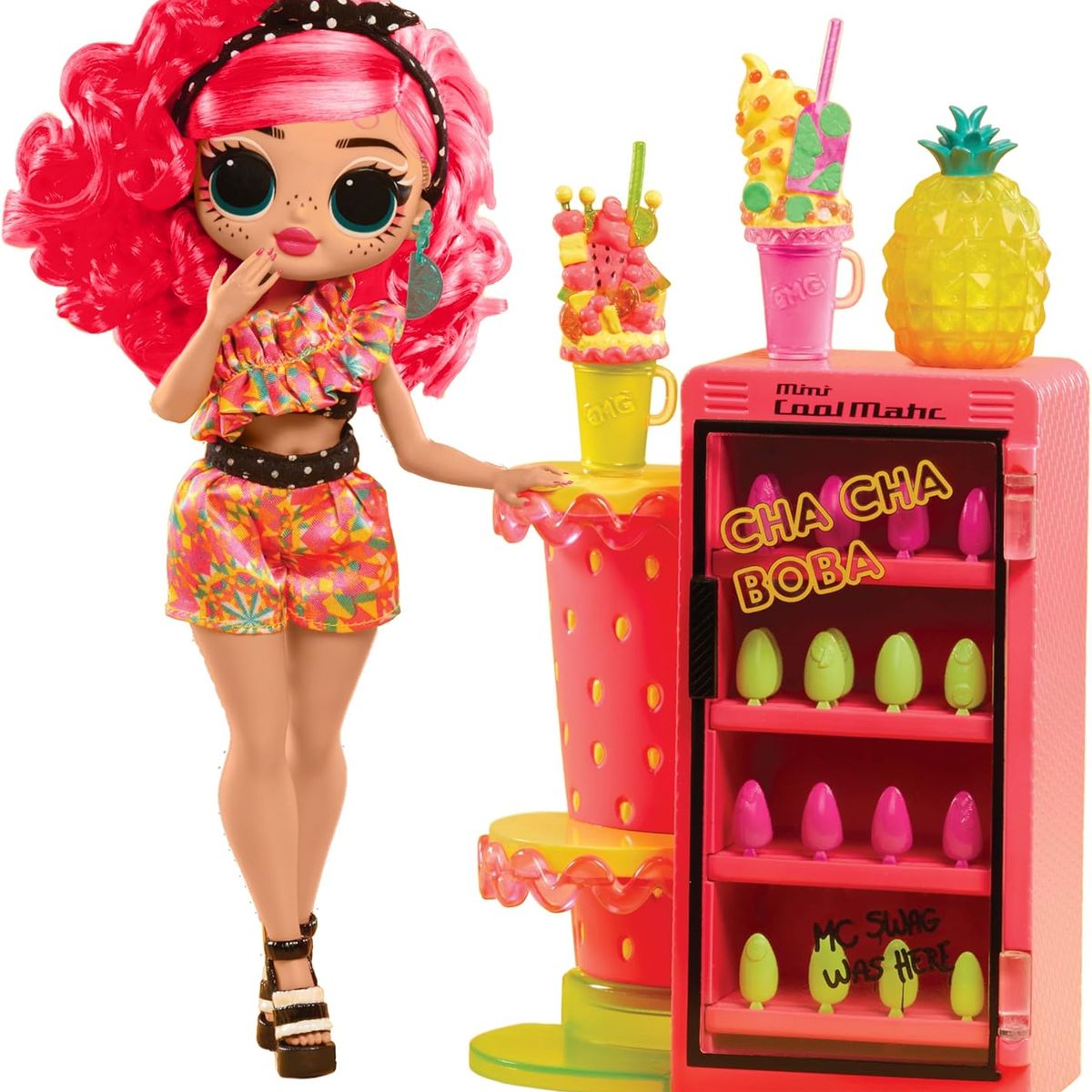 LOL - Muñeca Lol Omg Surprise Sweet Nails Fruit Shop Boba Cha Cha