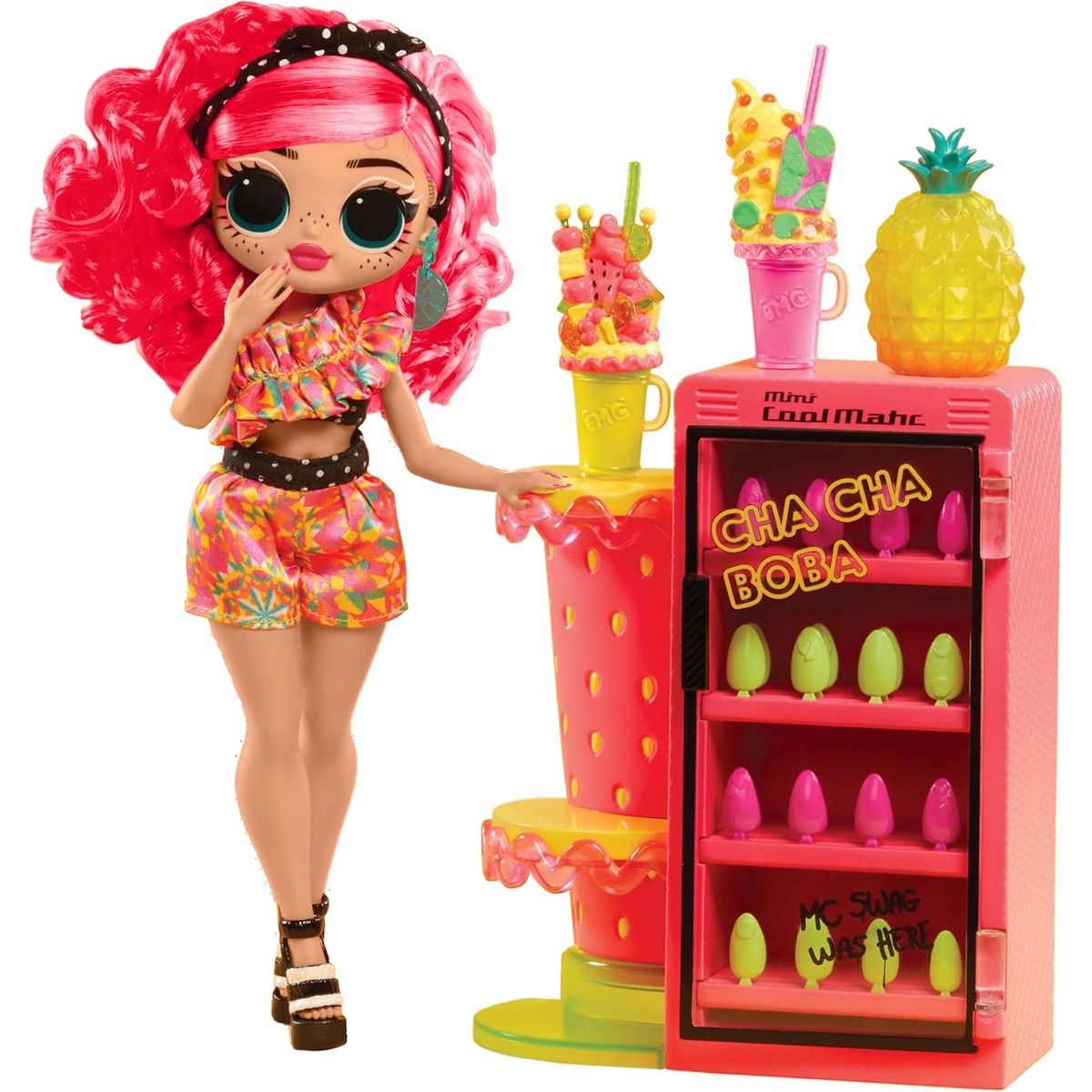 LOL - Muñeca Lol Omg Surprise Sweet Nails Fruit Shop Boba Cha Cha
