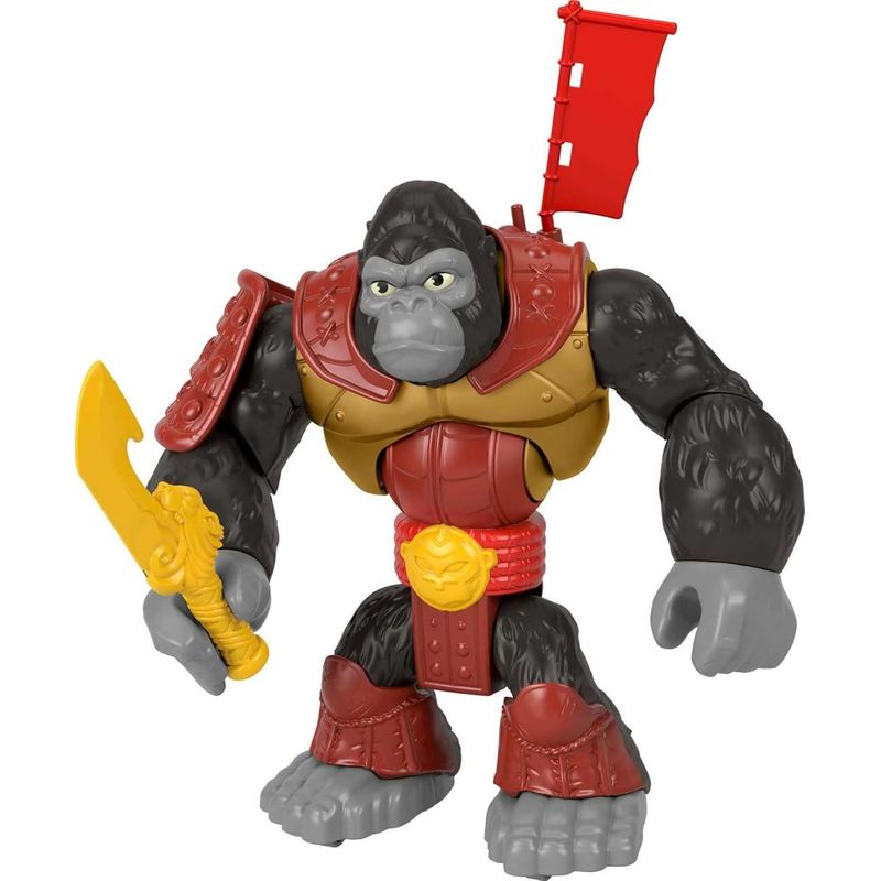 IMAGINEXT - Figura De Acción Imaginext Silverback Gorilla Smash