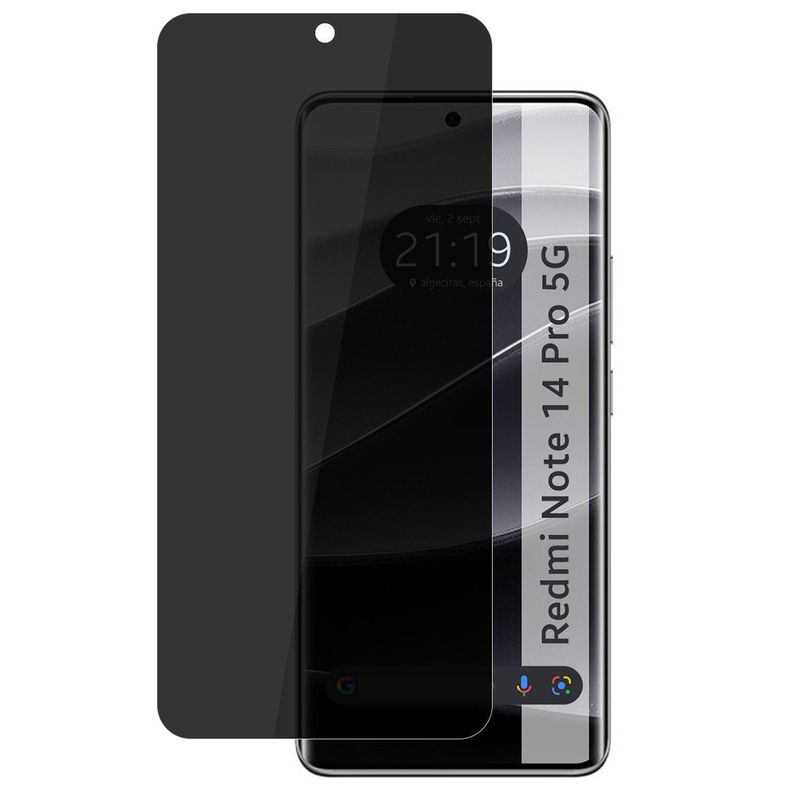 GENERICO - Protector Antiespia Privacidad Hidrogel Xiaomi Redmi Note 14 Pro 5G