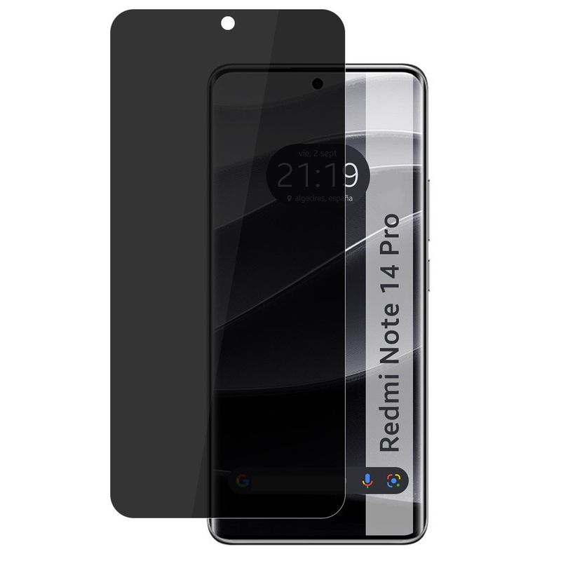 GENERICO - Protector Antiespia Privacidad Hidrogel Xiaomi Redmi Note 14 Pro 4G
