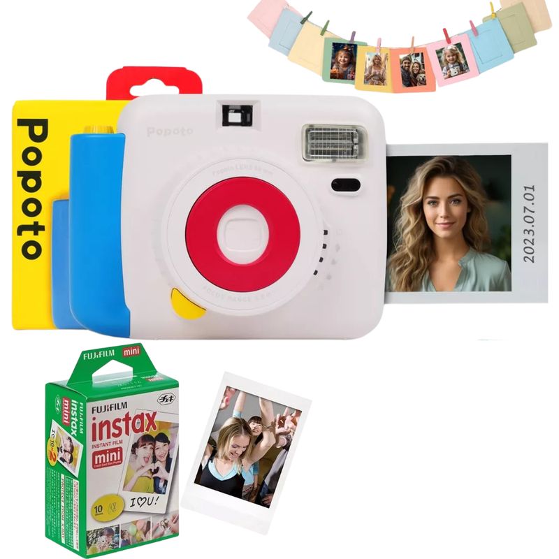 GENERICO - Camara Instantanea Popoto A Color Incluye Incluye Films 10