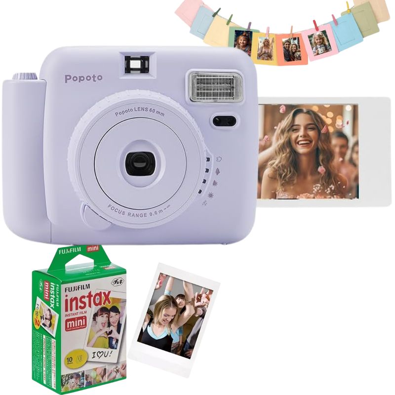 GENERICO - Camara Instantanea Popoto A Color Incluye Incluye Films 10