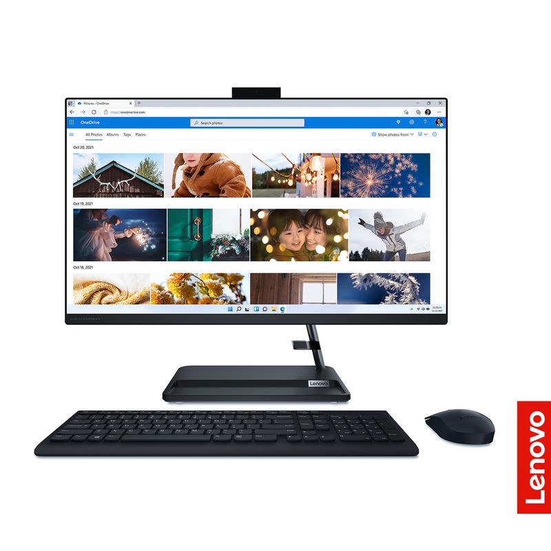 LENOVO - AIO 3 Lenovo IdeaCentre Intel Ci 5 8GB 512GB 238” - Negro