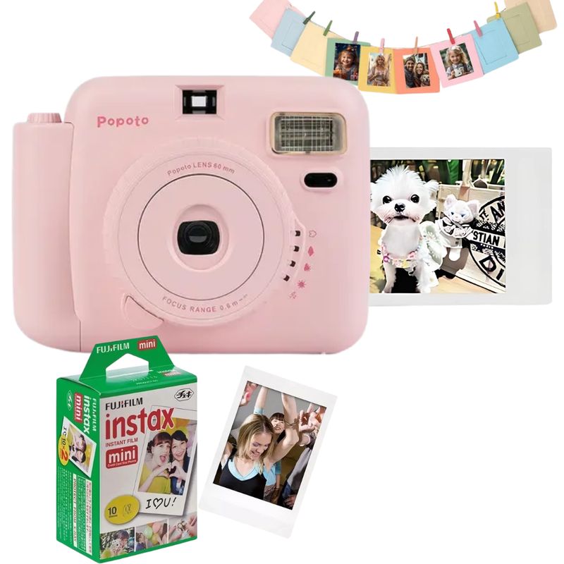 GENERICO - Camara Instantanea Popoto A Color Incluye Incluye Films 10