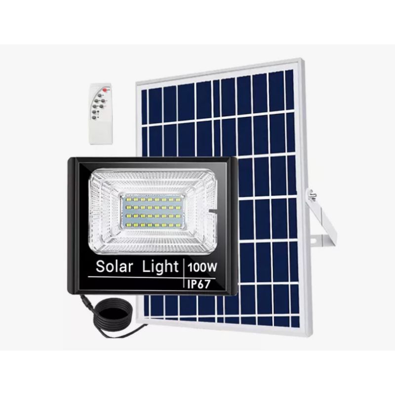 GENERICO - Lampara Solar Reflectora 100W