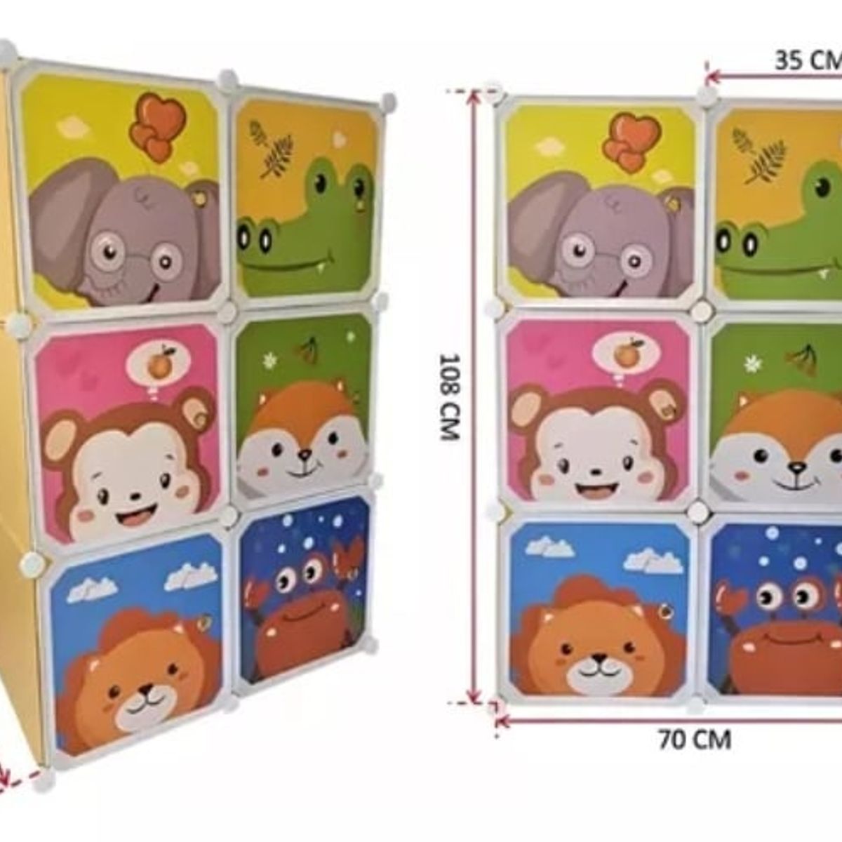 GENERICO - Armario de Plastico infantiles