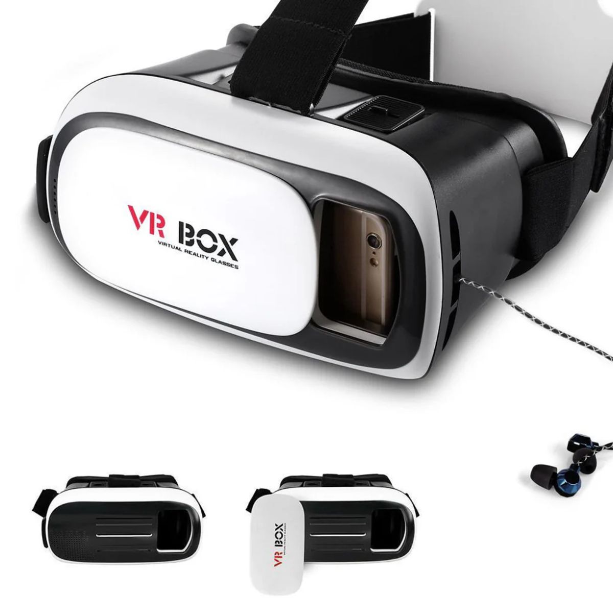 GENERICO - Gafas 3d Vr Box Para Celulares Y Drones + Realidad Virtual