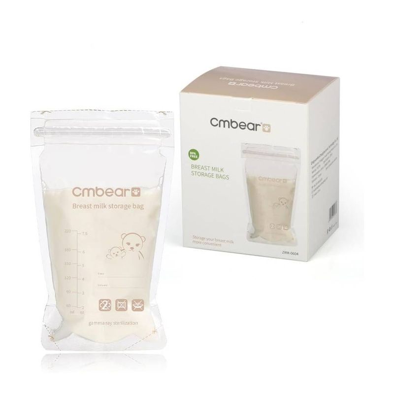 GENERICO - Bolsas para Almacenamiento de Leche Materna 220ml x30