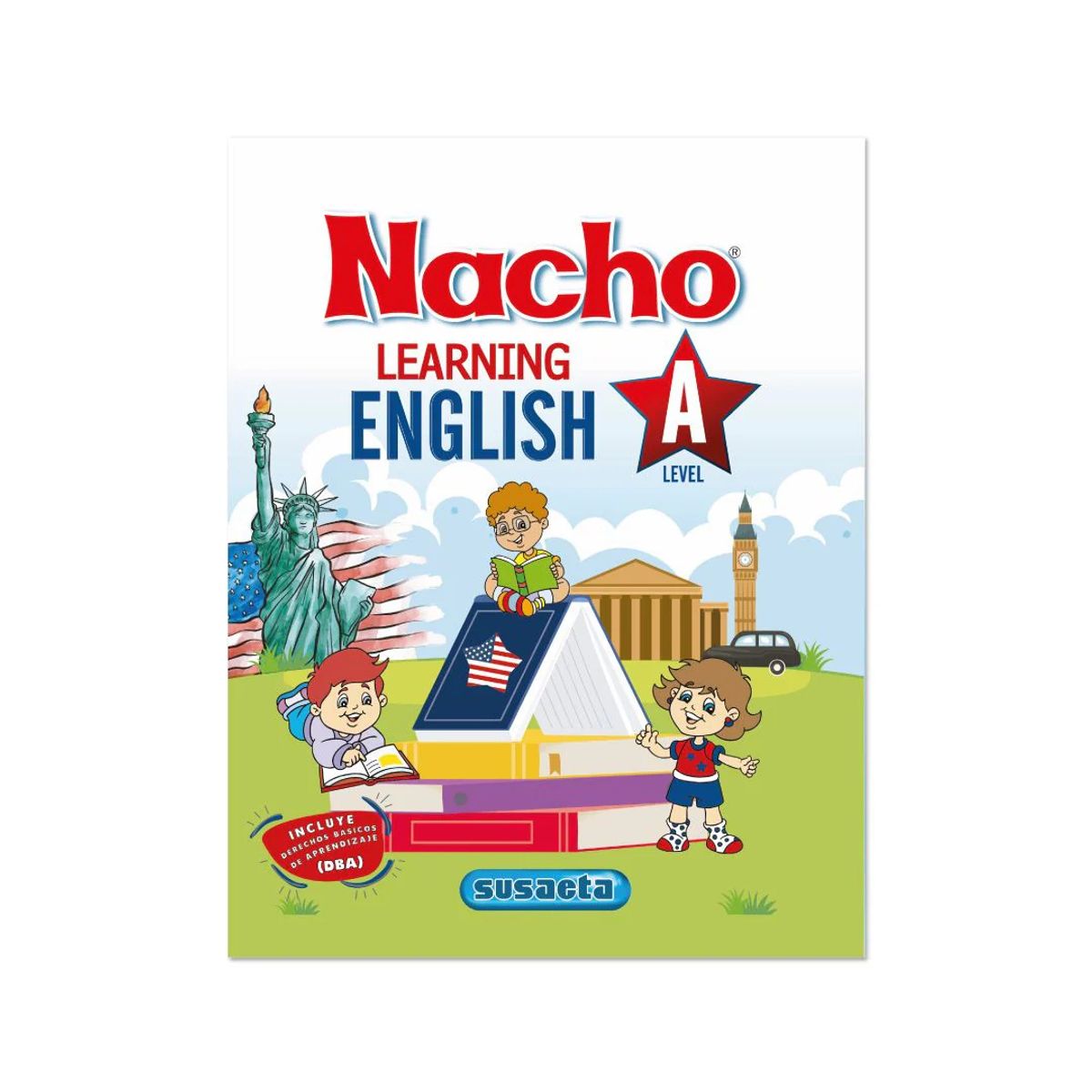 SUSAETA - Cartilla Nacho Libro Inicial de Inglés Learning English Level A