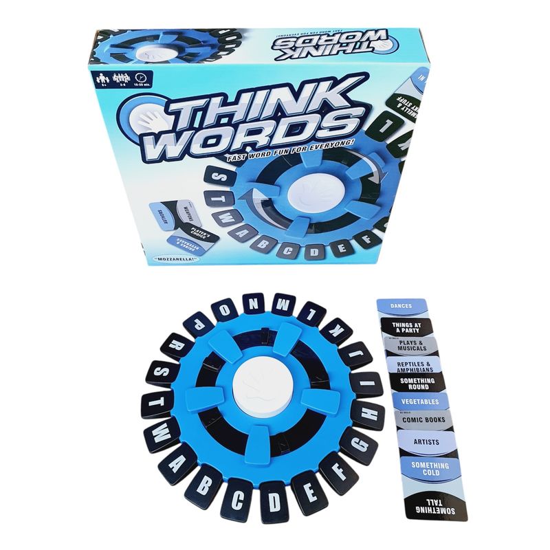 GENERICO - Juego Basta Think Words Electronico Stop Palabras Tiempo