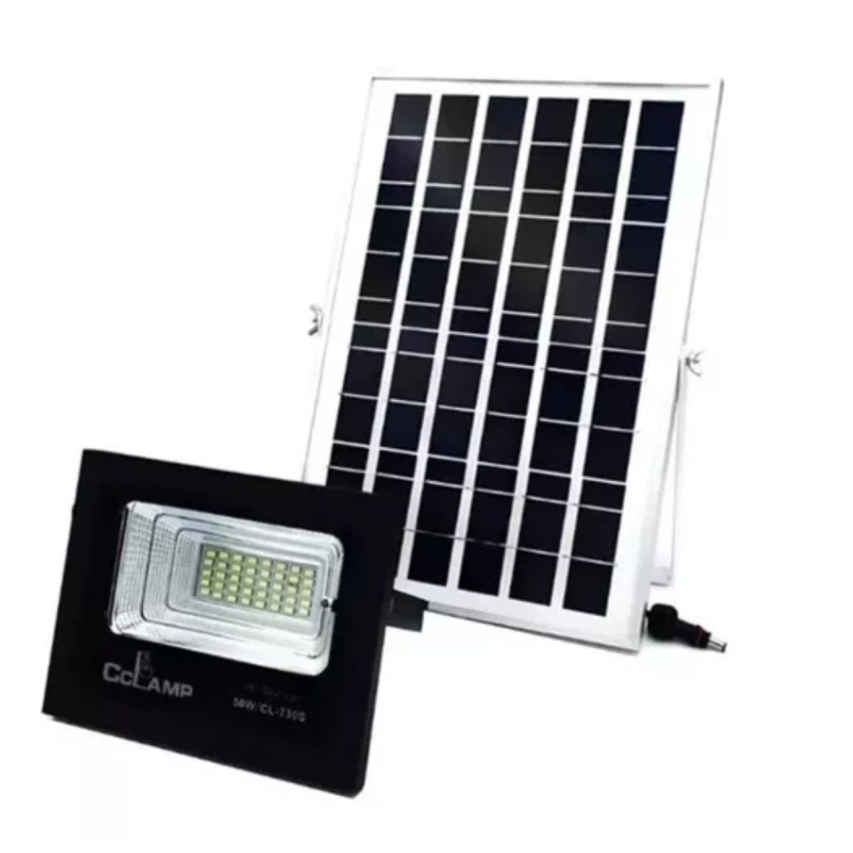 GENERICO - Reflector Solar 50w 730s Con Mando A Distancia Energía Solar