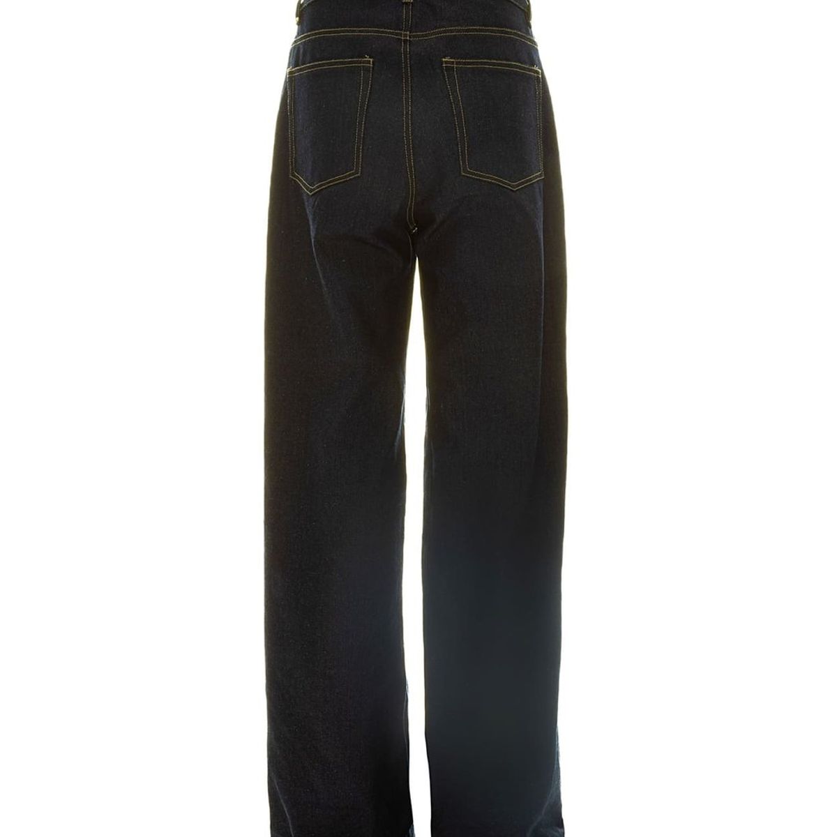 PINEAPPLES DON'T HAVE SLEEVES - Jeans Mujer Wide Leg con Corazones Bordados Pineapples