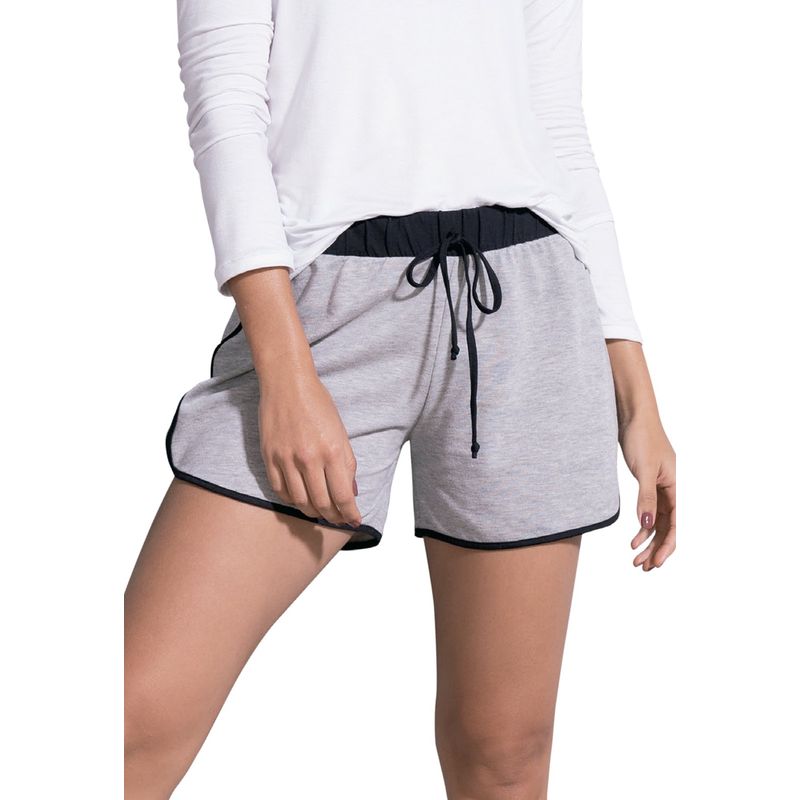 RUTTA - Short Para Mujer Gris Jaspe Rutta