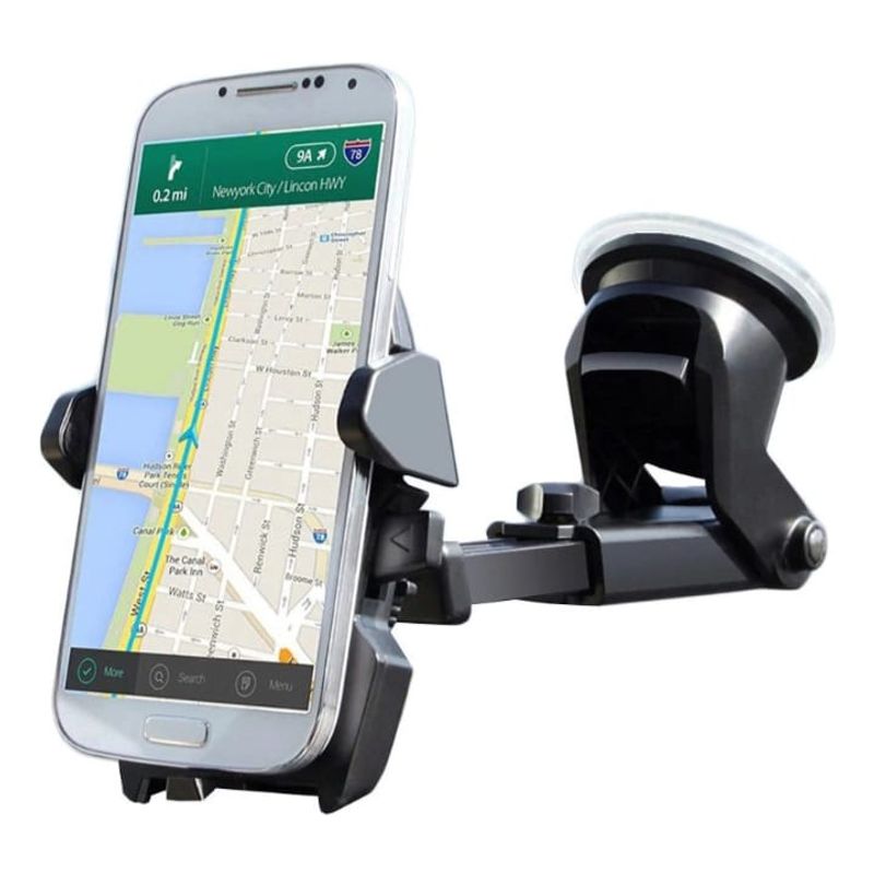 GENERICO - Soporte Celular Carro Tablero Vidrio Chupa succion Holder