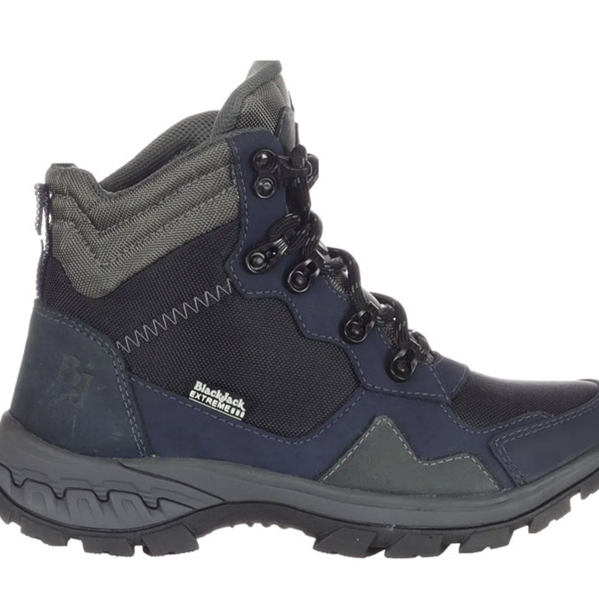 INCO - Bota Outdoor Cuero Azul Herreros Alaska
