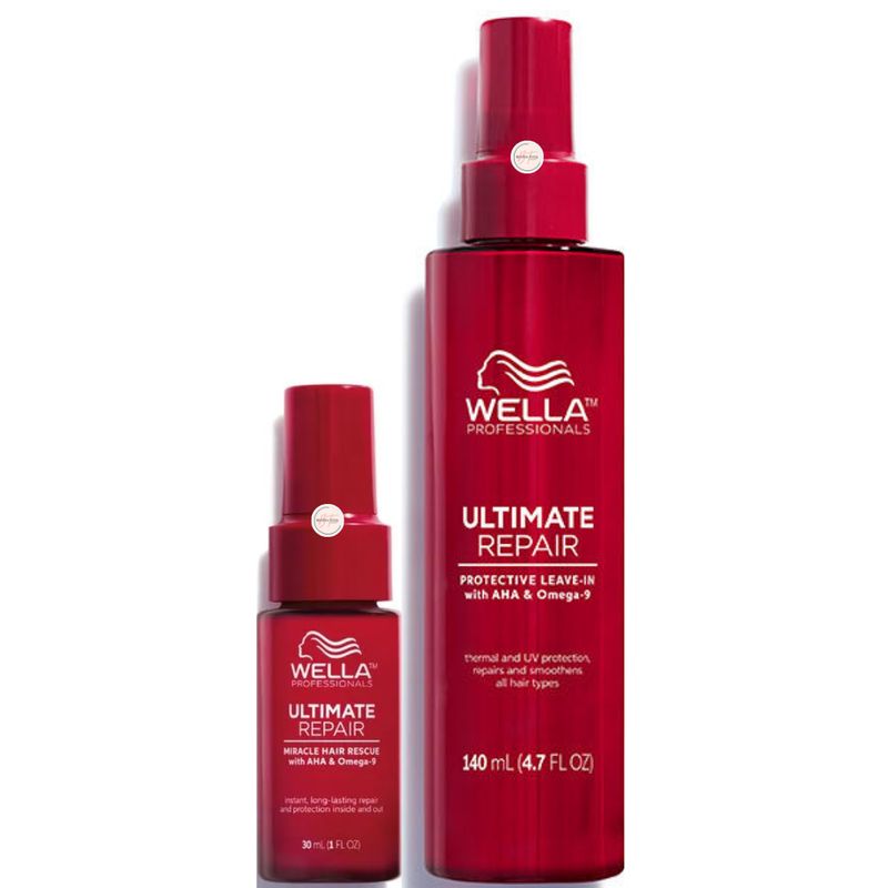 WELLA - Tratamiento Miracle Ultimate Repair + Termoprotector Ultimate Repair
