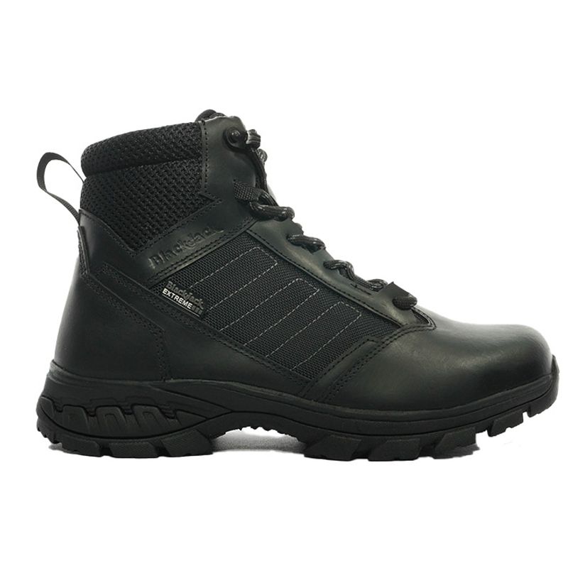 GENERICO - Bota Outdoor Cuero Negro Herreros Chicago