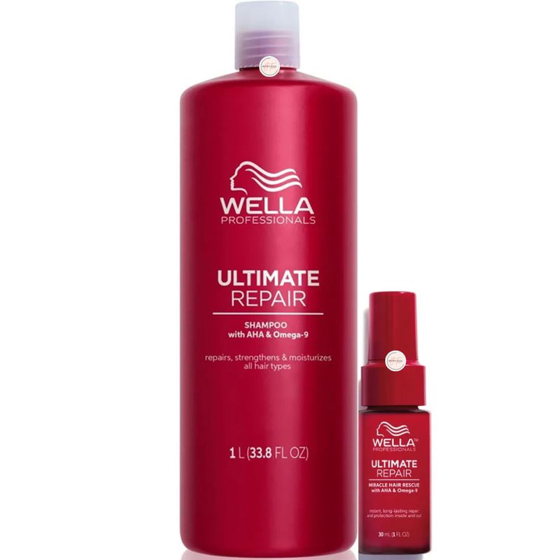 WELLA - Shampoo Wella Ultimate Repair + Miracle Ultimate