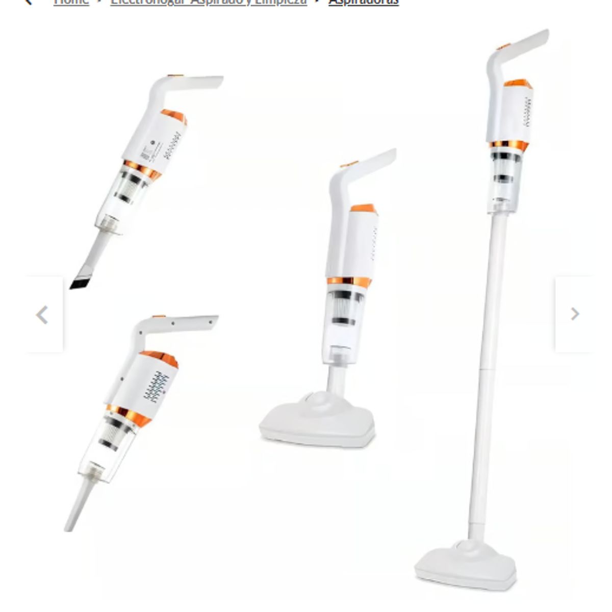 GENERICO - Aspiradora Inalambrica 2 En 1 Para El Hogar