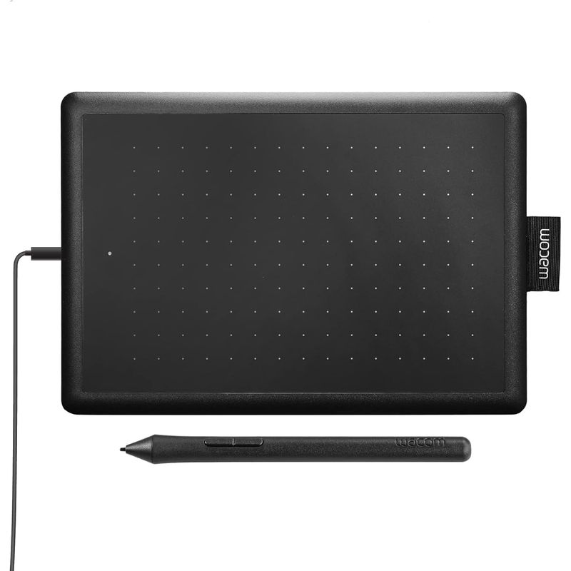 WACOM - Tablet para dibujar Wacom One Digital con pantalla gráfica Con Cable