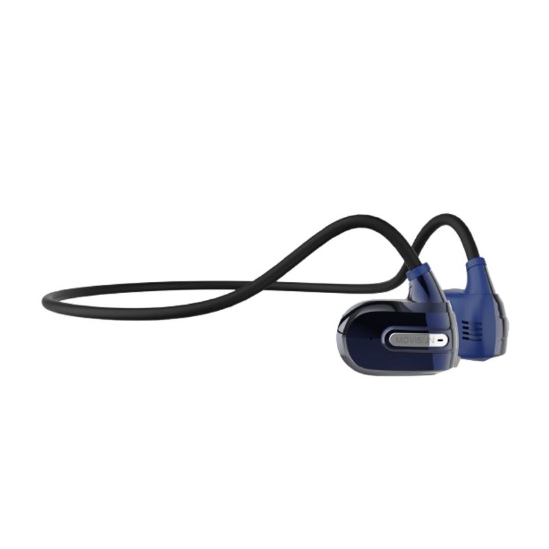 MOVISUN - Audífonos Bluetooth S-11 Movisun Inalámbricos Con Micrófono Azul