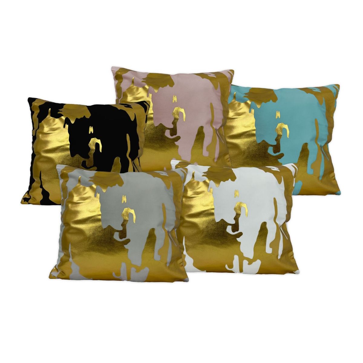 DIMATEX LEON - Funda Cojín Para Sala Decorativo Colores 45x45cm Refdubai Rosa Dubai Funda