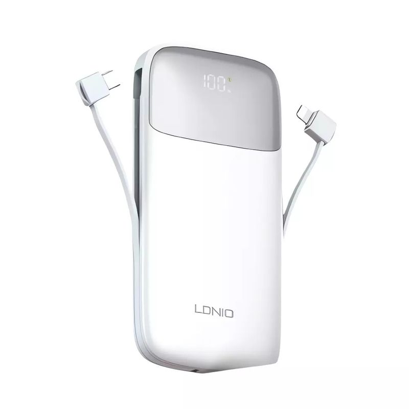 LDNIO - Cargador Inalámbrico Carga Rápida  Power Bank LDNIO PQ20 de 20000Mah